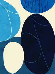 Formen Spiel 3 3 Blau