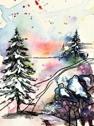 Bunter Winterglanz