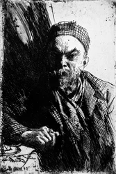 Porträt des Dichters Paul Verlaine 1844-1896, 1895