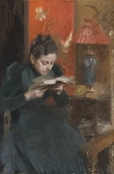 Die Frau des Künstlers, 1889