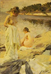 Die Badenden, 1889