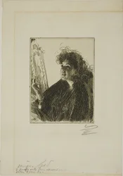 Mädchen mit Zigarette I