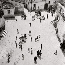 Prozession der Geißler, Albano di Lucania, Potenza, Basilicata, Italien