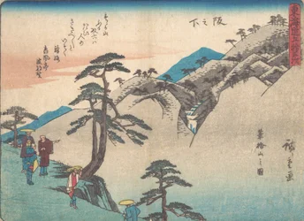 Saka-no-shita, ca. 1838