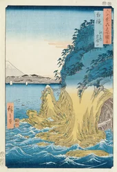 Höhlen bei Enoshima, Provinz Sagami