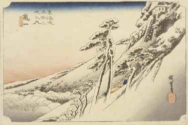 Klares Wetter nach einem Schneefall, 1834