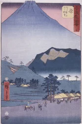 Hara: Blick auf Ashitakayama und Fuji