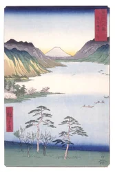 See Suwa in der Provinz Shinano (Shinano Suwa No Ko)