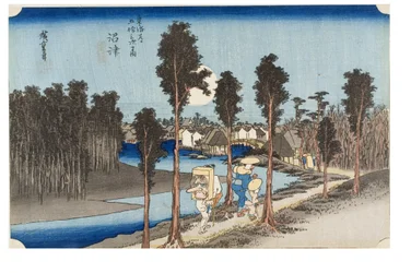 Numazu: Dämmerung aus der Serie Die 53 Stationen des Tokaido