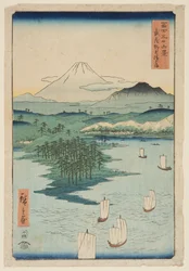 Yokohama in der Provinz Musashi