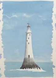 Longships Leuchtturm, Land
