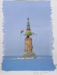 Der zweite Eddystone-Leuchtturm, Plymouth, Devon