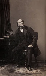 Henri Robin, niederländischer Zauberer, ca. 1860