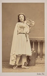 Porträt der Sängerin und Komponistin Pauline Viardot
