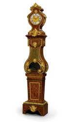 Regence-Viertelstundenschlag-Regulator, das Uhrwerk von Thuret, ca. 1720