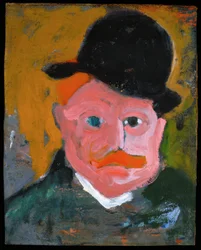 Porträt des Malers Maurice de Vlaminck