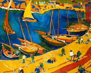 Collioure: Der Fischereihafen