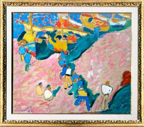 Fischer in Collioure von André Derain