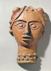 Kopf einer Frau