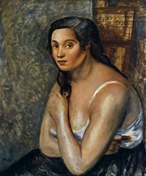 Sitzende Frau, ca. 1920