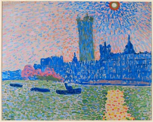 Die Themse und die Houses of Parliament