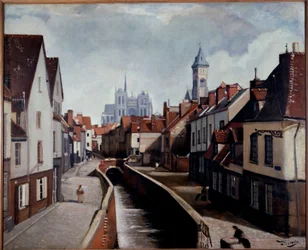 Blick auf Amiens