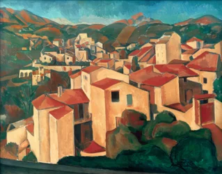 Ansicht von Cagnes