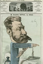 Karikatur von Fernand Raoul-Duval