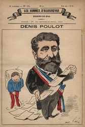 Karikatur von Denis Poulot (1832-1905) aus 