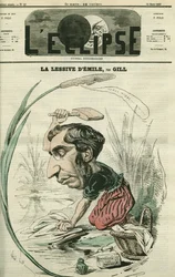 Émile Ollivier (1825-1913), französischer Politiker. Titelblatt in „L