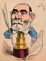 Francisque Sarcey, ca. 1880