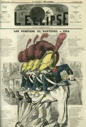Lied über „Die Feuerwehr von Nanterre“. Titelblatt in „L