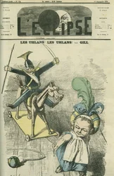 Die Ulanen! Die Ulanen! , ein Projekt von Schnüren für Kinder, sie sind Reiter der preußischen Armee. Titelbild in 