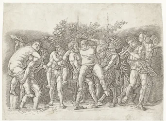 Bacchanal mit Silenus