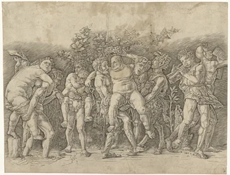 Bacchanal mit Silenus