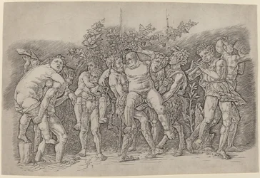 Bacchanal mit Silenus