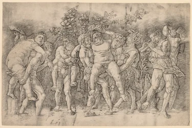 Bacchanal mit Silenus