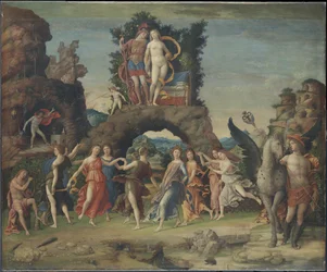 Der Parnass, Detail