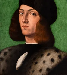 Porträt eines jungen Mannes (Detail)