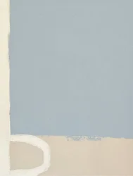 Serene Blau-Beige-Abstrakt