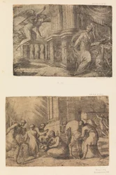 Die Verkündigung, Anbetung der Hirten, nach ca. 1552