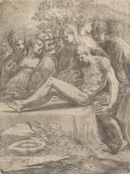 Die Beweinung Christi, ca. 1545-50