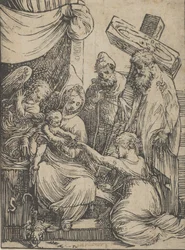 Die Hochzeit der Heiligen Katharina, 1550-60