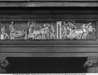 Tod und der Sonnenwagen (Detail)