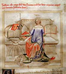 Allegorie der Gerechtigkeit aus 