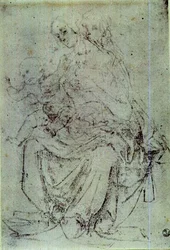 Studie einer Madonna mit Kind
