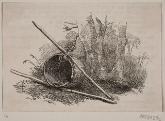 Der umgestürzte Bienenstock