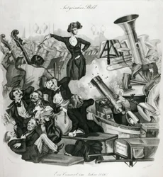 Ein Konzert von Hector Berlioz (1803-69) im Jahr 1846