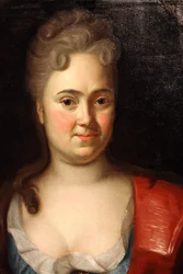 Porträt von Kaiserin Katharina I. 1684-1727, 1712