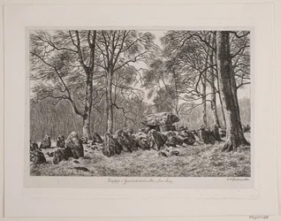 Langdysse bei Gunderslevholm Wald